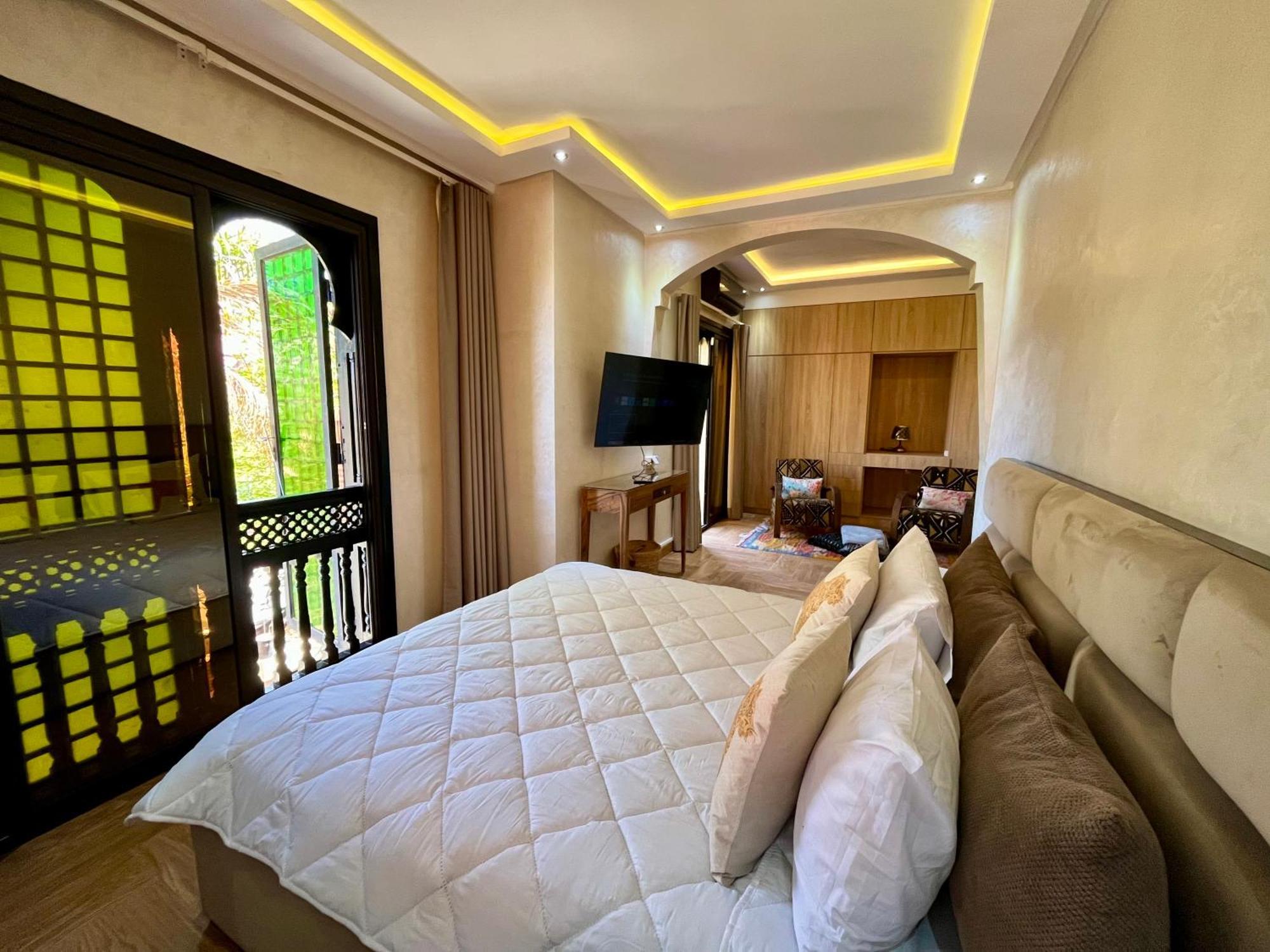 Villa Al Nour Avec Piscine Маракеш Екстериор снимка